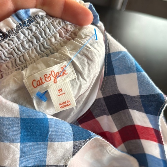 Cat & Jack Red and White Casual Sundress - Picture 2 of 3